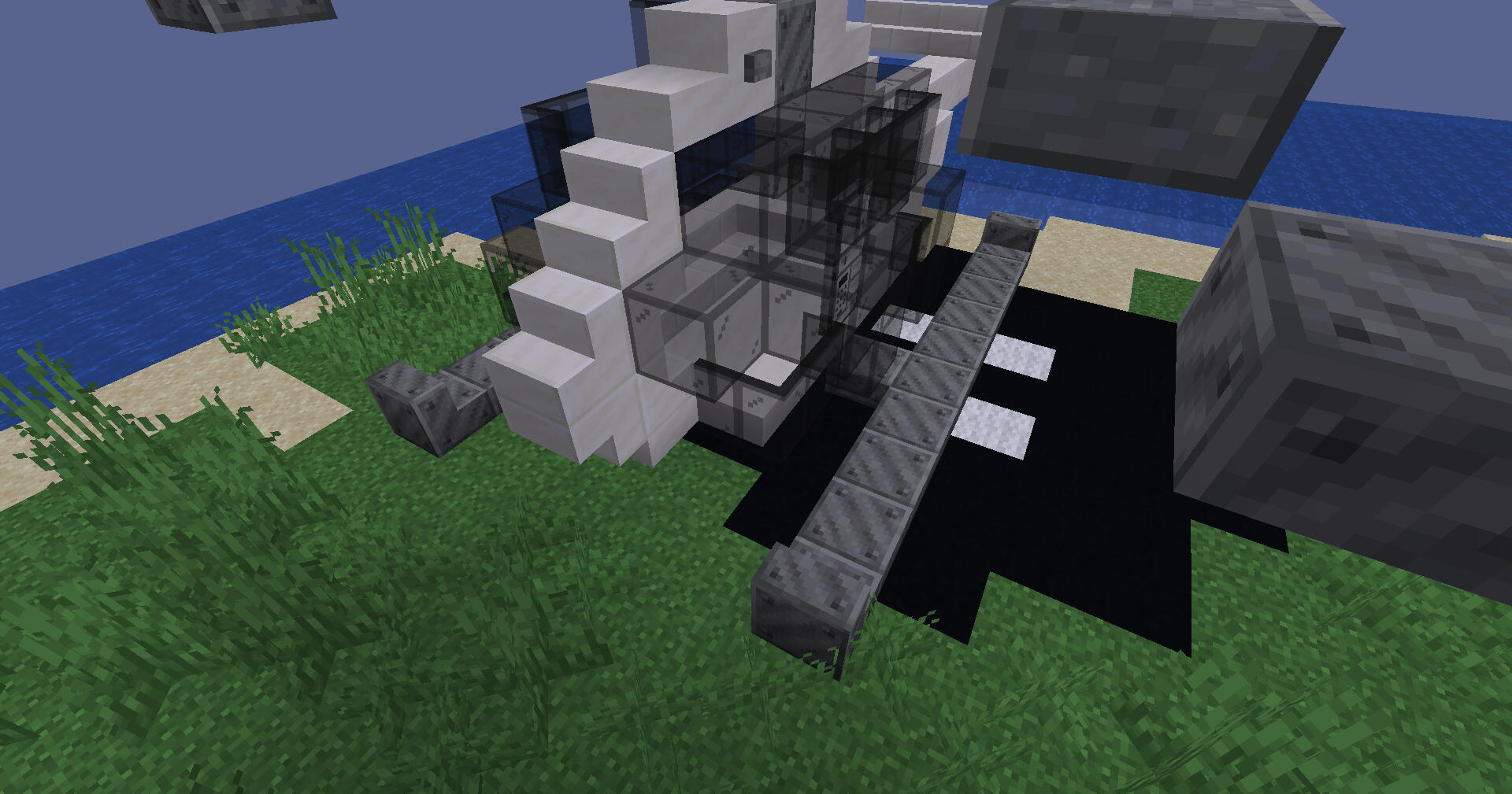 Pour cela, ils doivent trouver une pioche pour briser la porte menant à la tour de contrôle, où se trouve le coffre contenant le code.